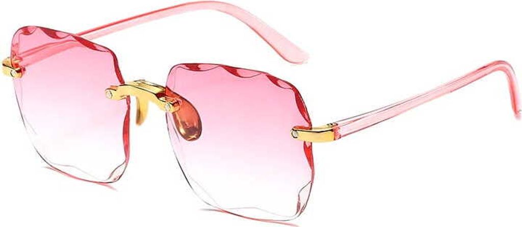 J&W damen platz frauen-sonnenbrillen Tzelili rosa gläser