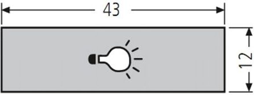 RENZ Lippert Lichttastereinlage 97-9-87023
