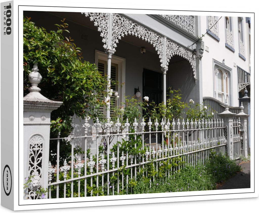 raxxa Premium-Puzzle "Melbourne Viktorianische Produktbild 