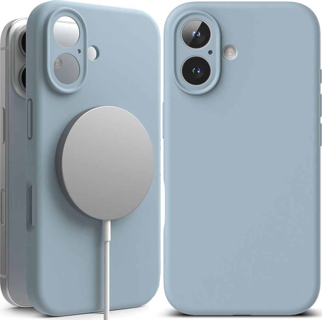 Ringke Silikónový Magnetický Magsafe Iphone 16 Modrá Obrázok produktu 