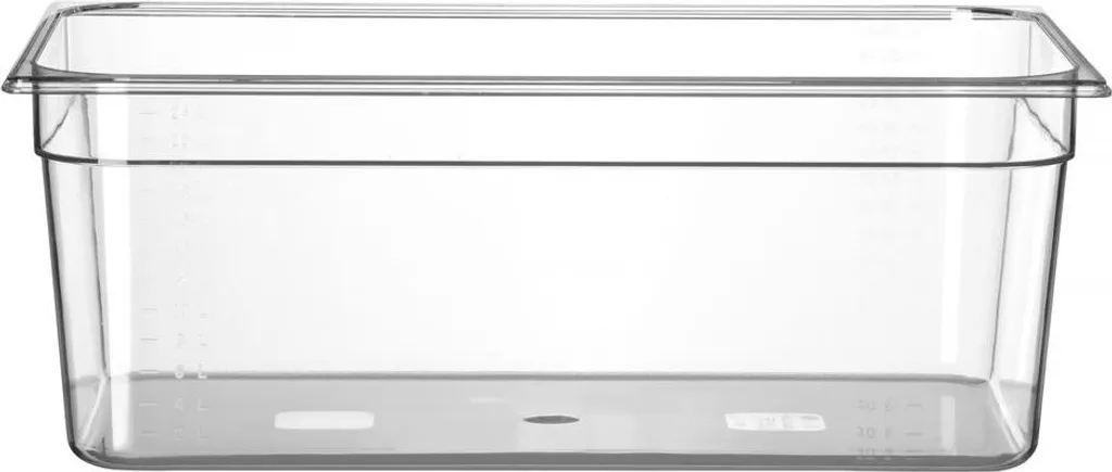 Contenitore GN 1/1 Hendi 24 Litri Profi Line - Trasparente 200mm