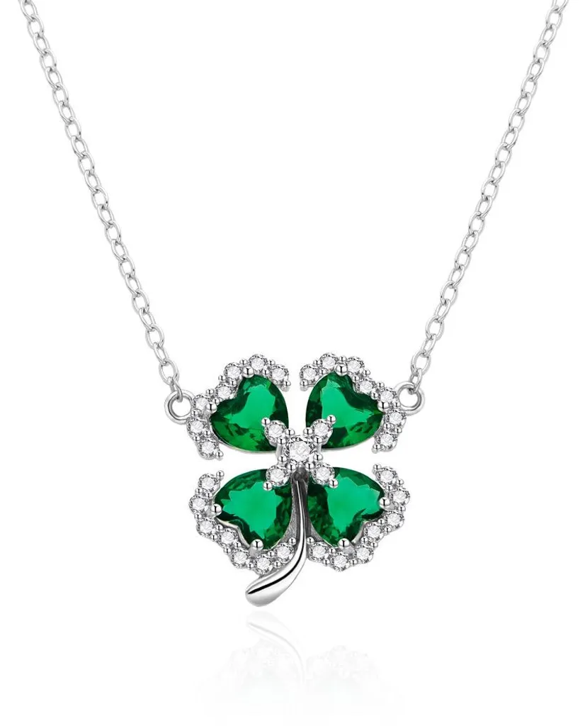 Collier finition argentée haute brillance avec maille robuste AGT-N021WGR