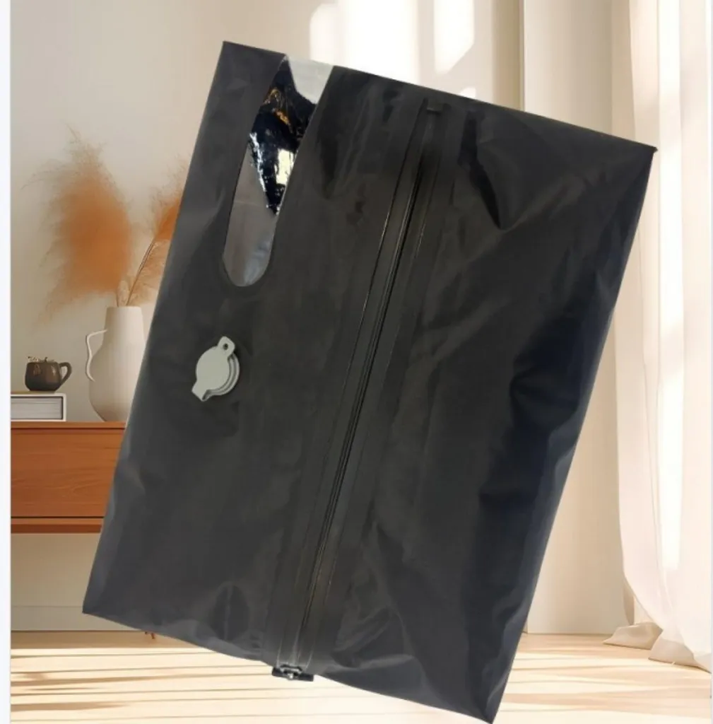 Sac de Voyage Sous Vide Étanche et Réutilisable en TPU Noir Incassable INF - 4