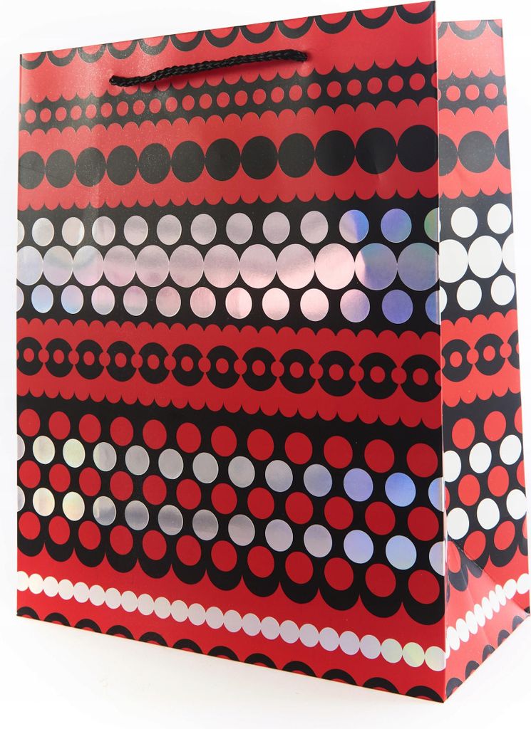 Geschenktüte Papier 26x32cm - Verschiedene Designs - Stabil & Dekorativ für Anlässe