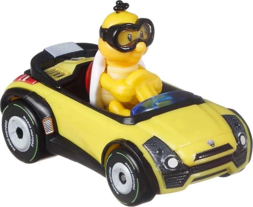 Hot Wheels Super Mario - Mario Kart Lakitu sportowe coupe Zdjęcie produktu 