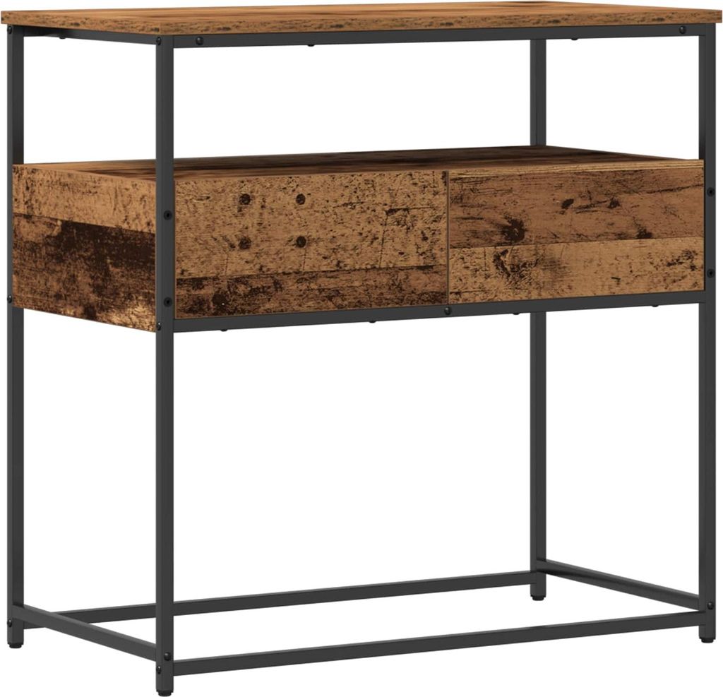 Maison Exclusive - Konsolentisch Altholz 75 x 40 x 75 cm Holzwerkstoff