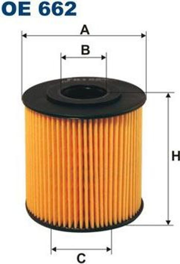FILTRON OE 662 Ölfilter OE 1275810 kompatibel mit C70, S40, S60, S70, S80, V40, V70, XC70, XC90