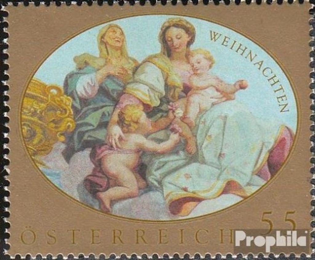 Briefmarken Österreich 2009 Mi 2842 (kompl.Ausg.) postfrisch Weihnachten