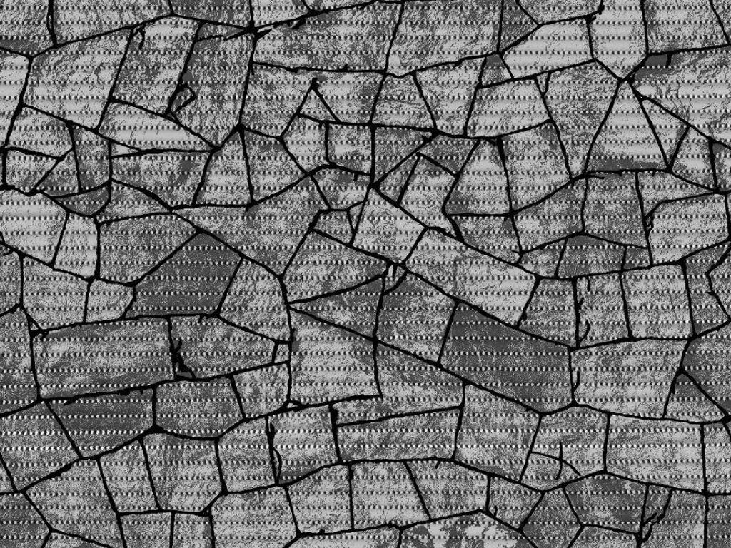 Badematte Rutschfest Antirutschmatte Weichschaummatte – nach Maß zuschneidbar – Grau Schwarz Steinpflaster (4114-2) 180x65 cm