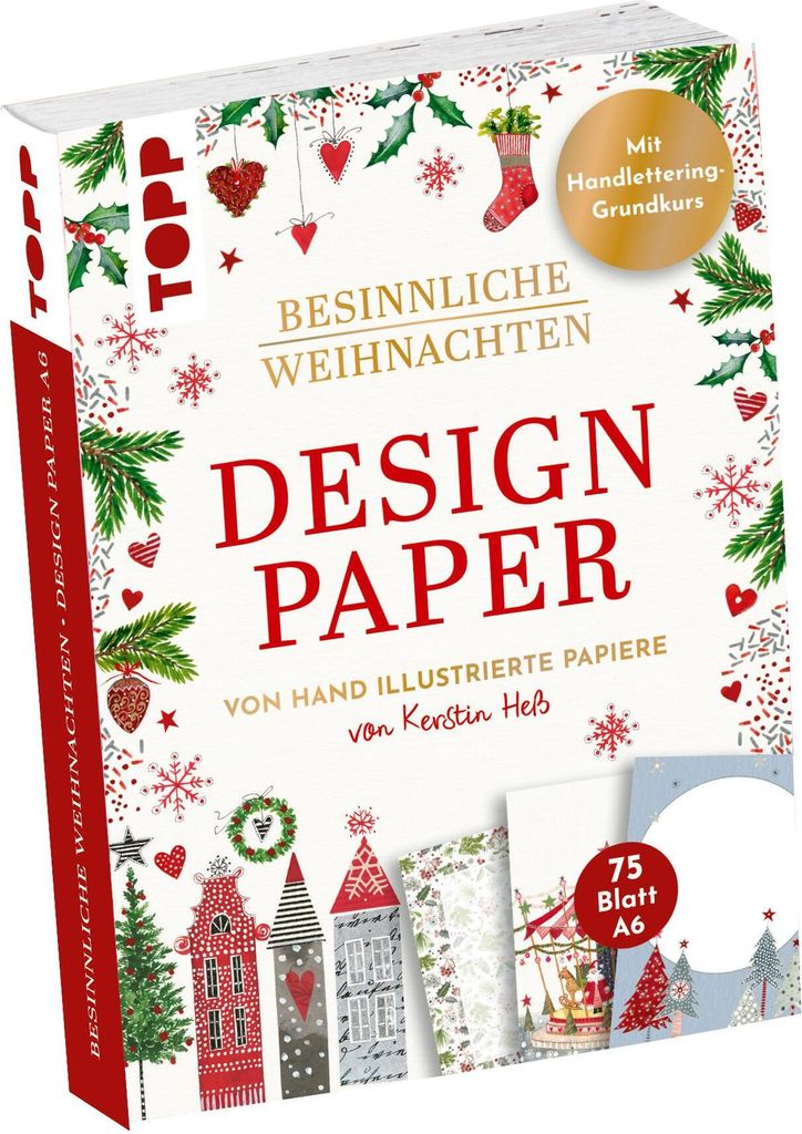 Design Paper Besinnliche Weihnachten DIN A6