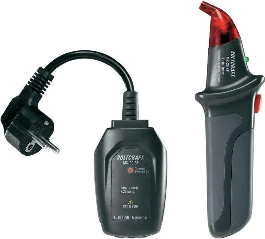 Détecteur de fusibles Voltcraft MS-20SF pour tableau électrique 230V