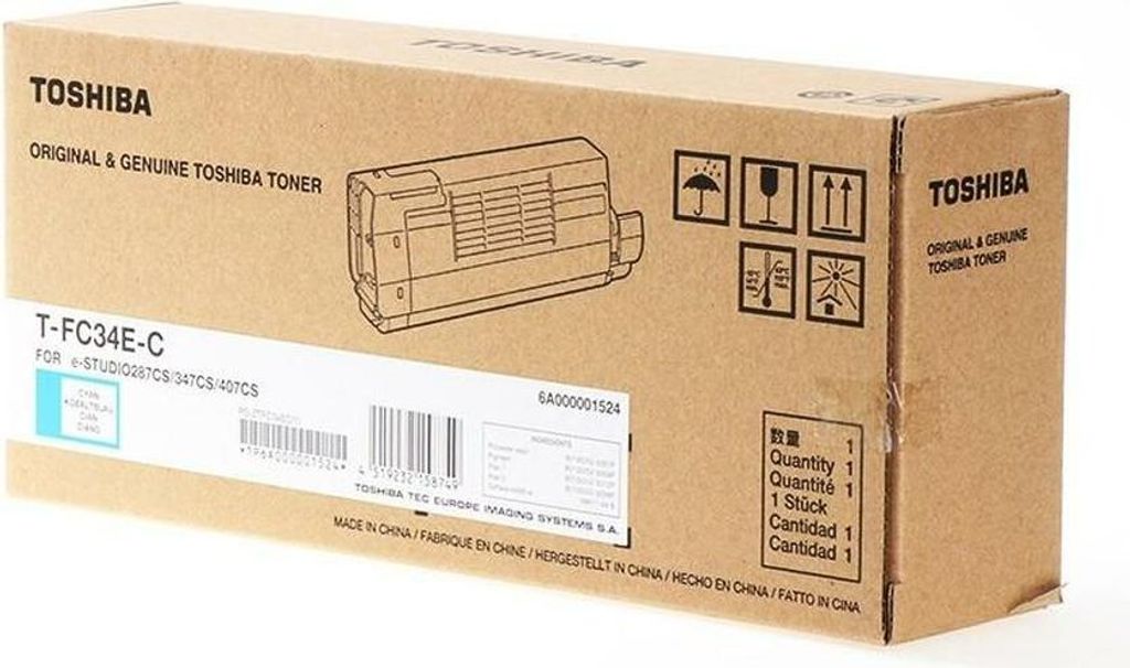 Dynabook T-FC34EC Original Cyan Toner für Toshiba e-studio 287cs 11500 Seiten