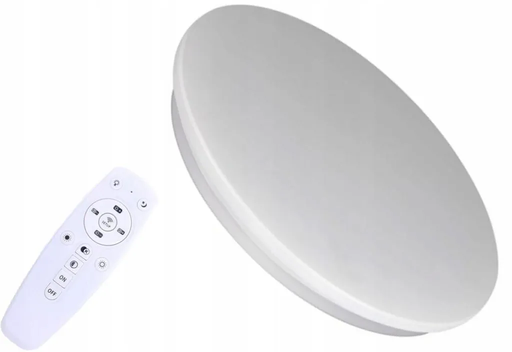 Plafonnier LED Orlando ID-4805 Idealed CCT 40W 39cm IP44 Blanc Rond