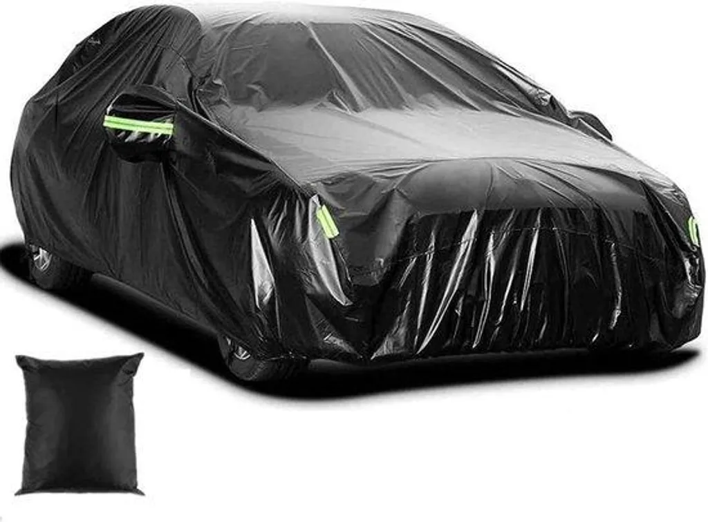 Housse de protection voiture 210T contre la neige le vent et le soleil
