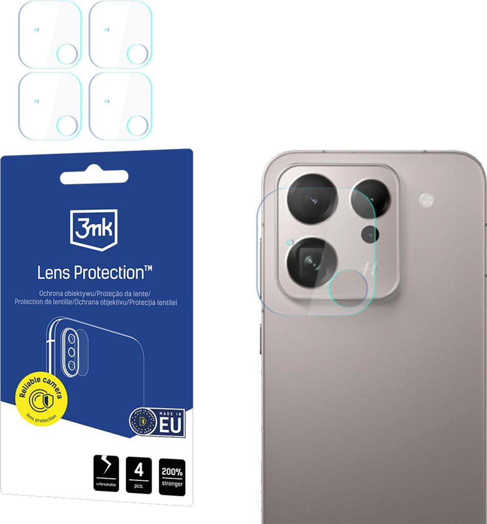 Objektivschutz für Oppo Find X9, 3mk Lens Protection, 4 Sätze