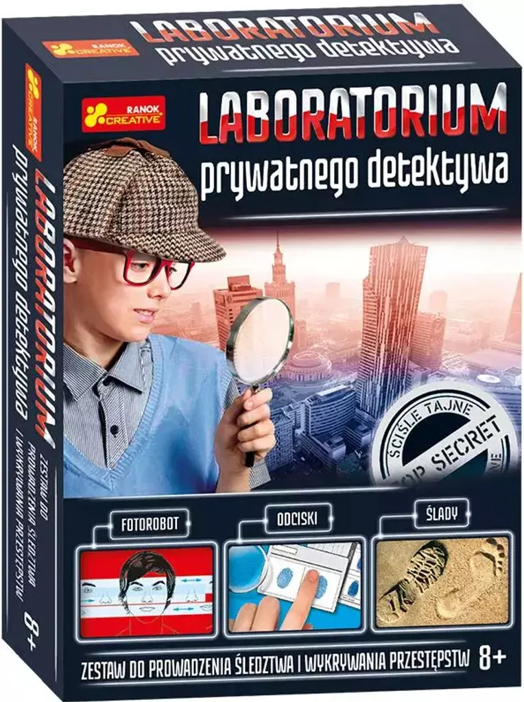 Jeu de détective privé pour enfant - Laboratoire d'expériences 33856