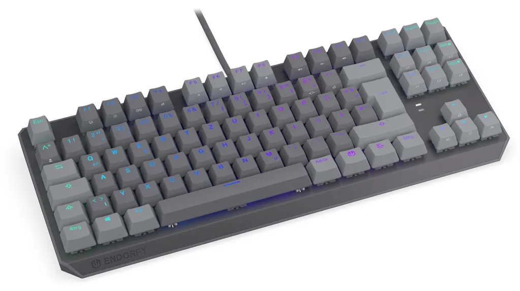 Clavier ENDORFY Thock V2 TKL Gris : Libérez de l'Espace et Gagnez en Précision