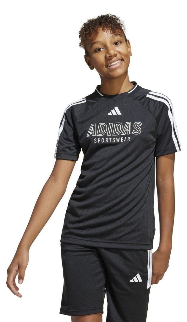Adidas - "House Of Tiro" Fußball Trikot für Kinder GT25047 (140) (Schwarz/Weiß)