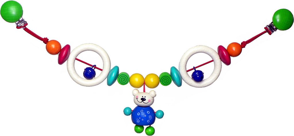 Babyspielzeug Kinderwagenkette Bär Tim BxLxH 520x40x120mm NEU