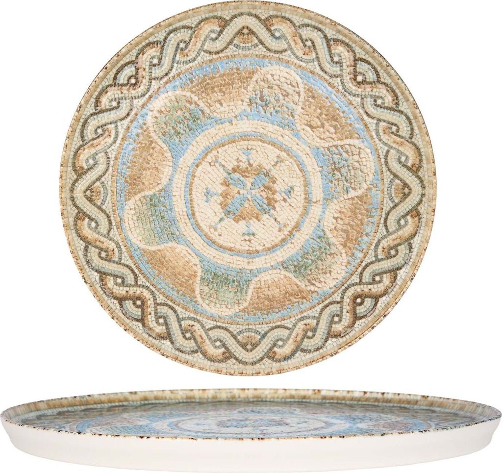Assiette plate Rinart - Celest - Porcelaine - 26 cm Image du produit 