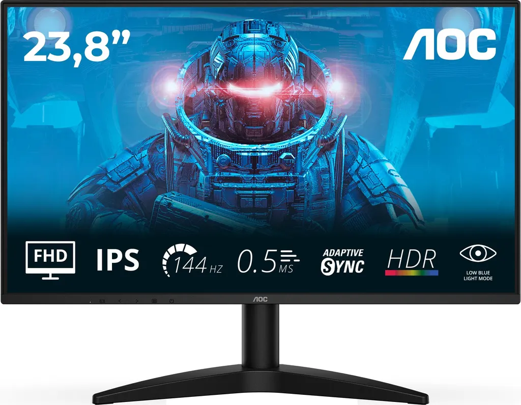 AOC 24B36X - LED-Monitor - 61 cm (24") (23.8" sichtbar) - 1920 x 1080 Full HD (1080p)