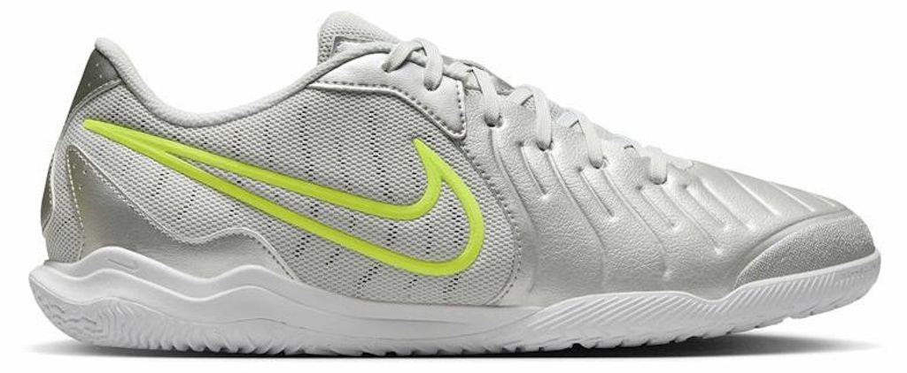 Nike Tiempo Legend 10 Academy IC Metallic Silver Volt White Produktbild 