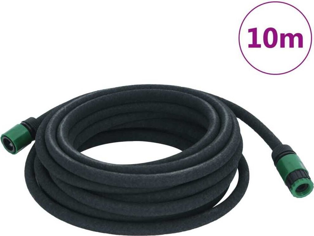 Záhradná priesaková hadica, čierna 0,6" 10 m, guma Obrázok produktu 