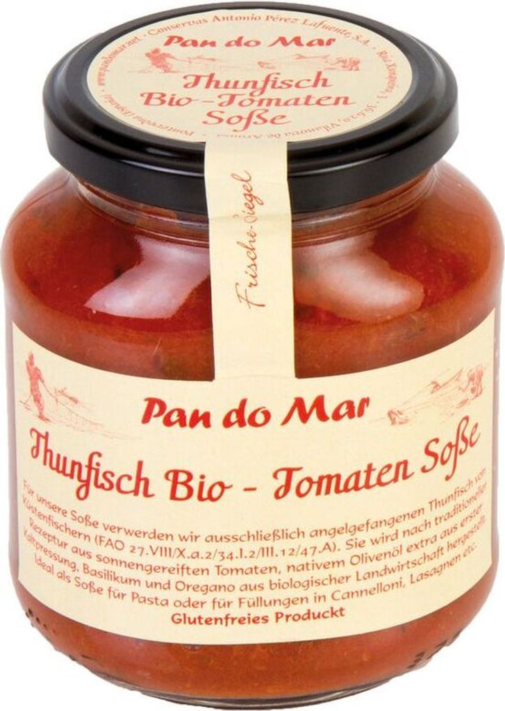 Pan do Mar Thunfisch Tomaten Soe - - 340g