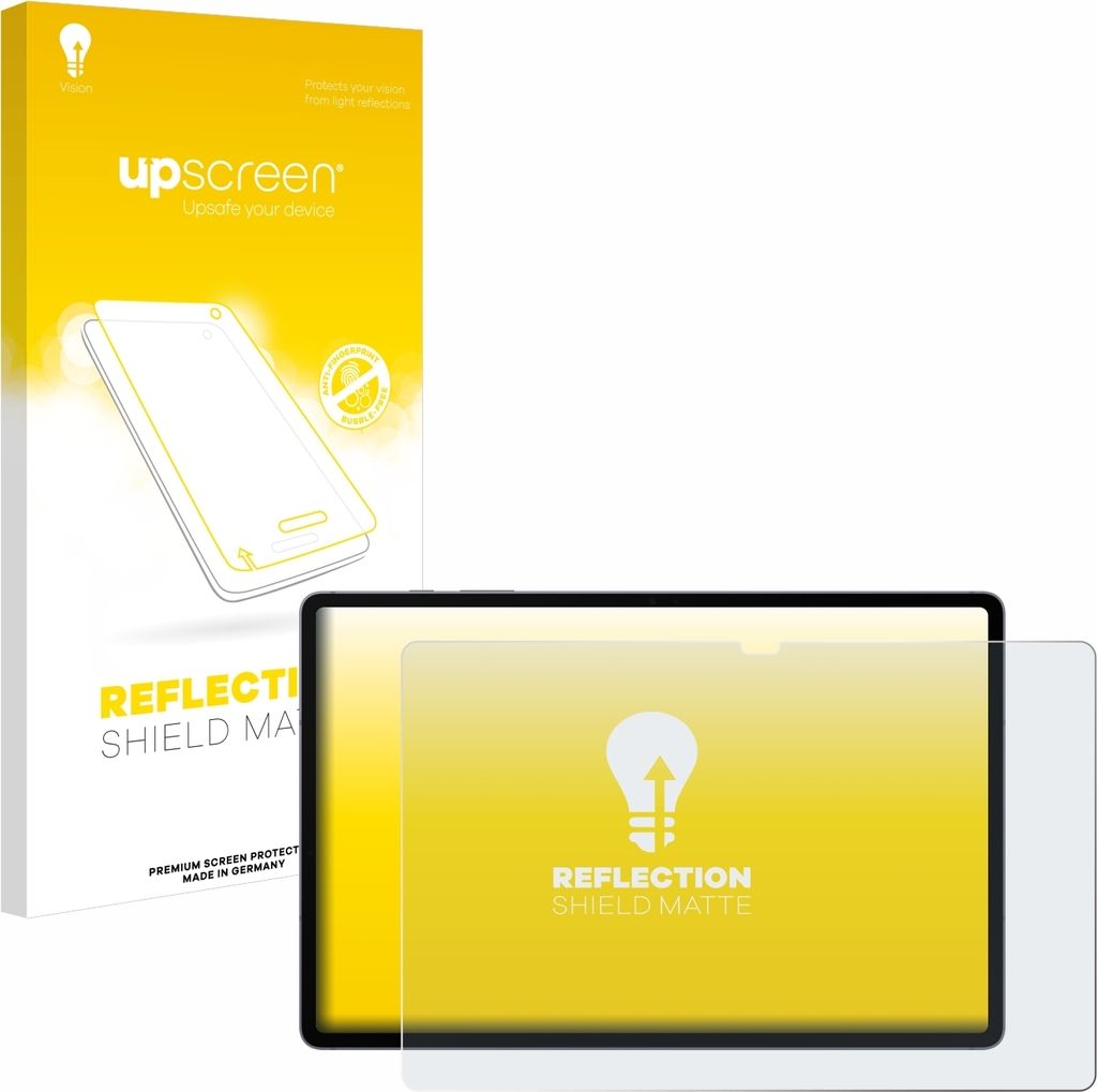 upscreen Schutzfolie für Samsung Galaxy Tab S10 Plus 5G Displayschutz Displayschutzfolie Folie Matt Entspiegelungsfolie