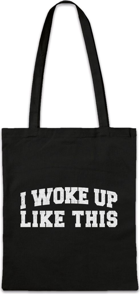Urban Backwoods I Woke Up Like This II, Stofftasche, Farbe: Schwarz