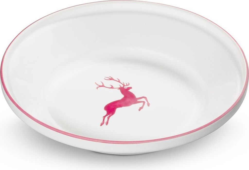 Gmundner Keramik Bordeauxrot Hirsch Reifschüssel 28cm