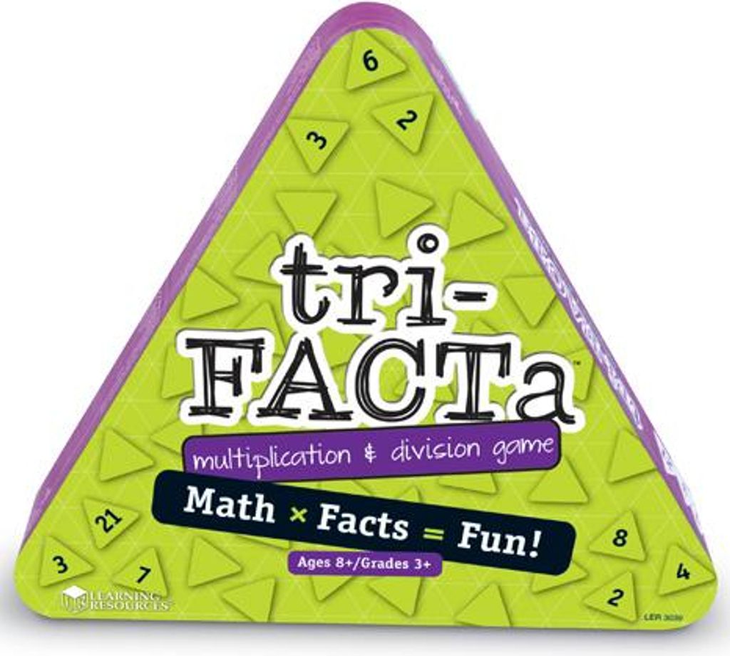 Learning Resources tri-FACTa! Multiplication & Division Game, 8 Jahr(e), Mehrfarbig
