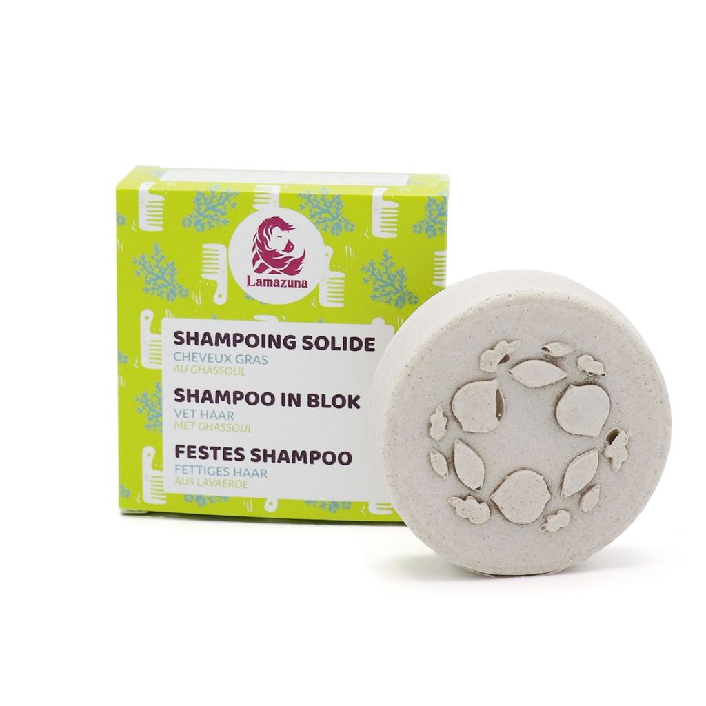 Festes Shampoo - Lavaerde fettiges Haar 70ml