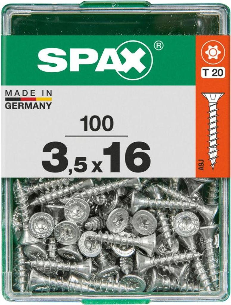 Spax Universalschrauben 3.5 x 16 mm TX 20 - 100 Stk. Produktbild 