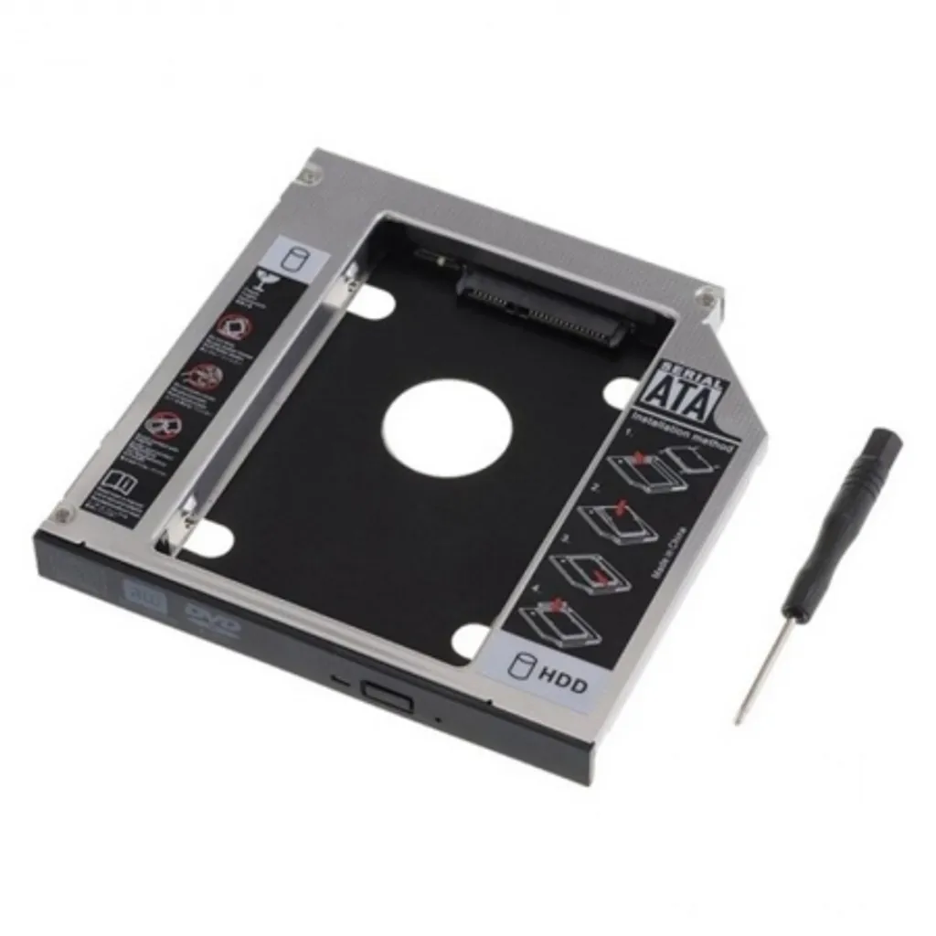 Ajouter un Second Disque Dur SSD via la Baie Lecteur CD DVD SATA III PC