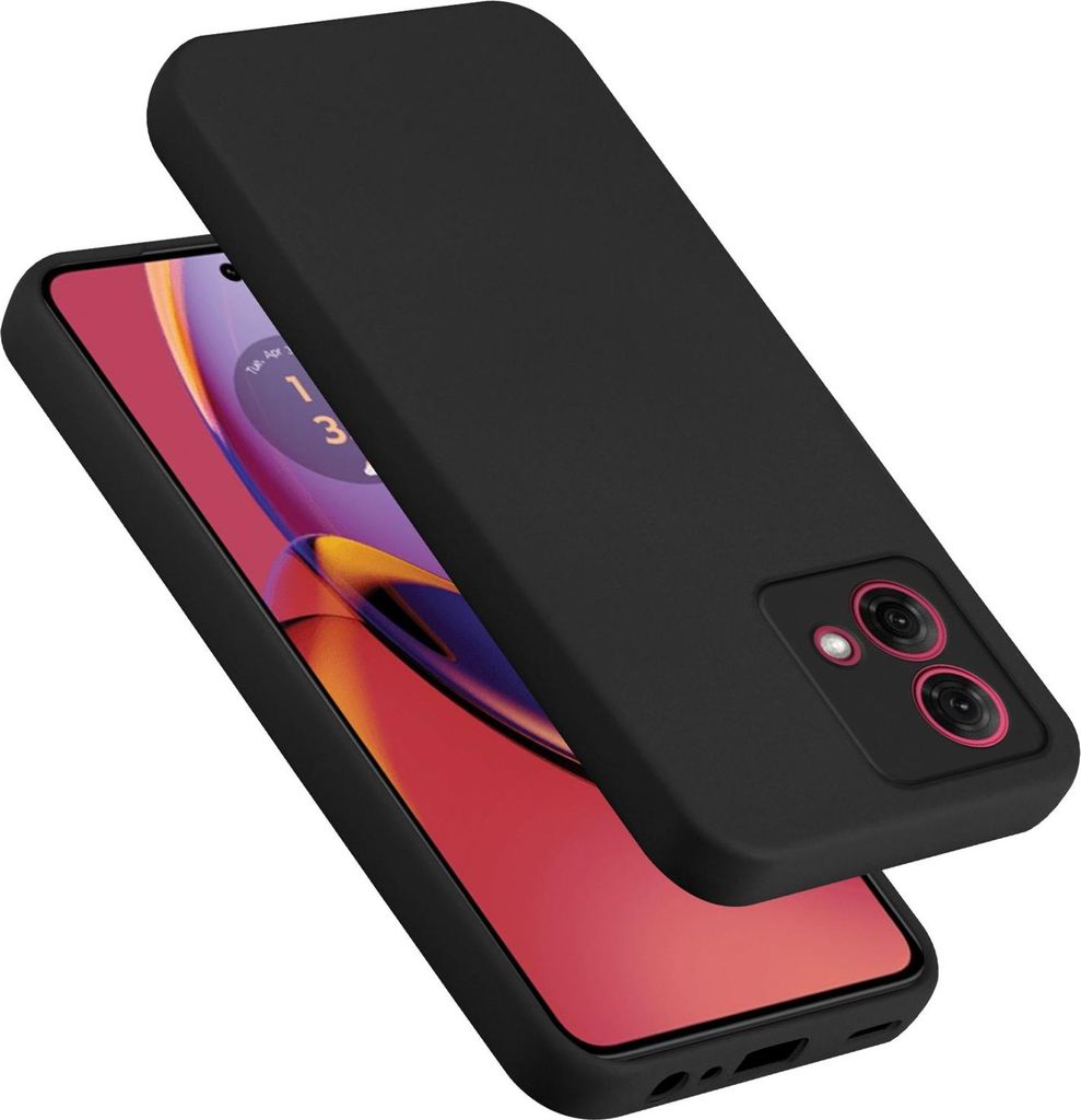 Cadorabo Hülle für Motorola Moto G84 Hülle Silikon Handyhülle Case aus flüssigem Silikon, Kratzfeste und stoßfeste Schutzhülle für Motorola...