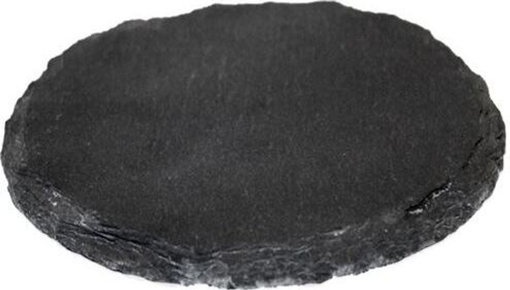 Schiefertafel, Schieferplatte, Kerzenteller rund Ø 15 cm