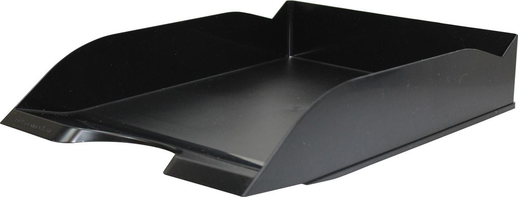 Briefablage oeco 1984 DIN A4 PS schwarz Packung mit 6 Stück
