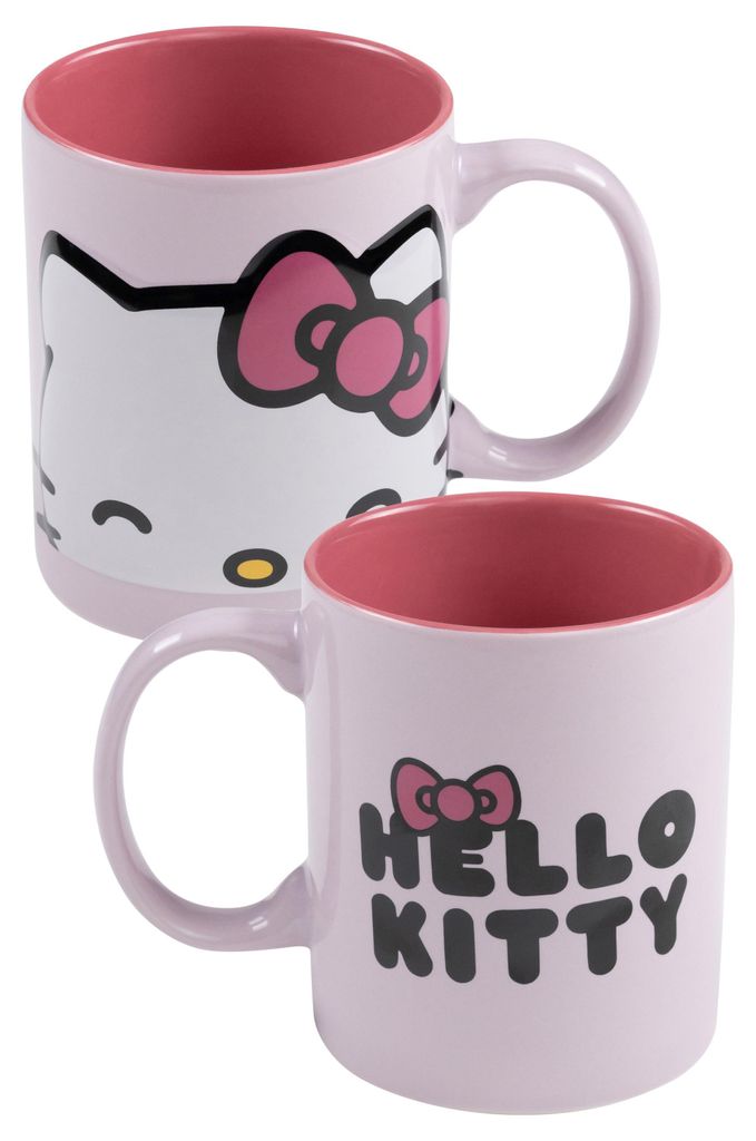Hello Kitty 3D Tasse - Kaffeetasse Becher Kaffeebecher aus Produktbild 