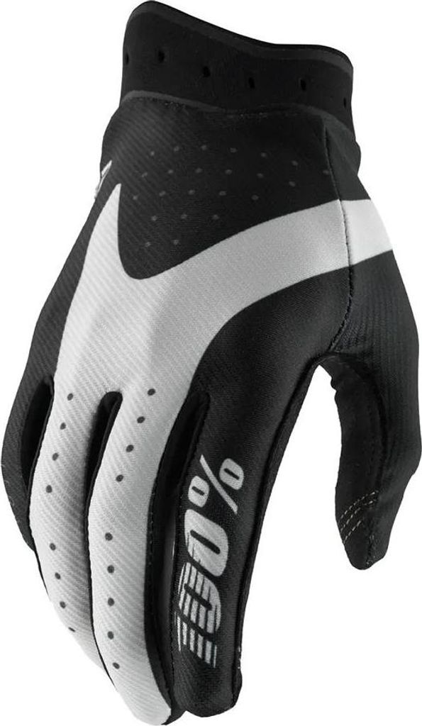 100percent Itrack Offroad-handschuhe Schwarz L Herren,Damen Schwarz L