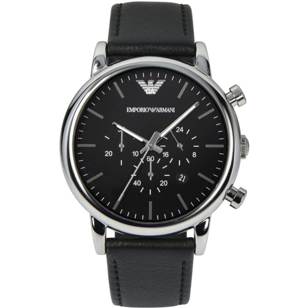 Emporio Armani Herrenuhr Luigi Schwarz Ar1828 Obrázok produktu 