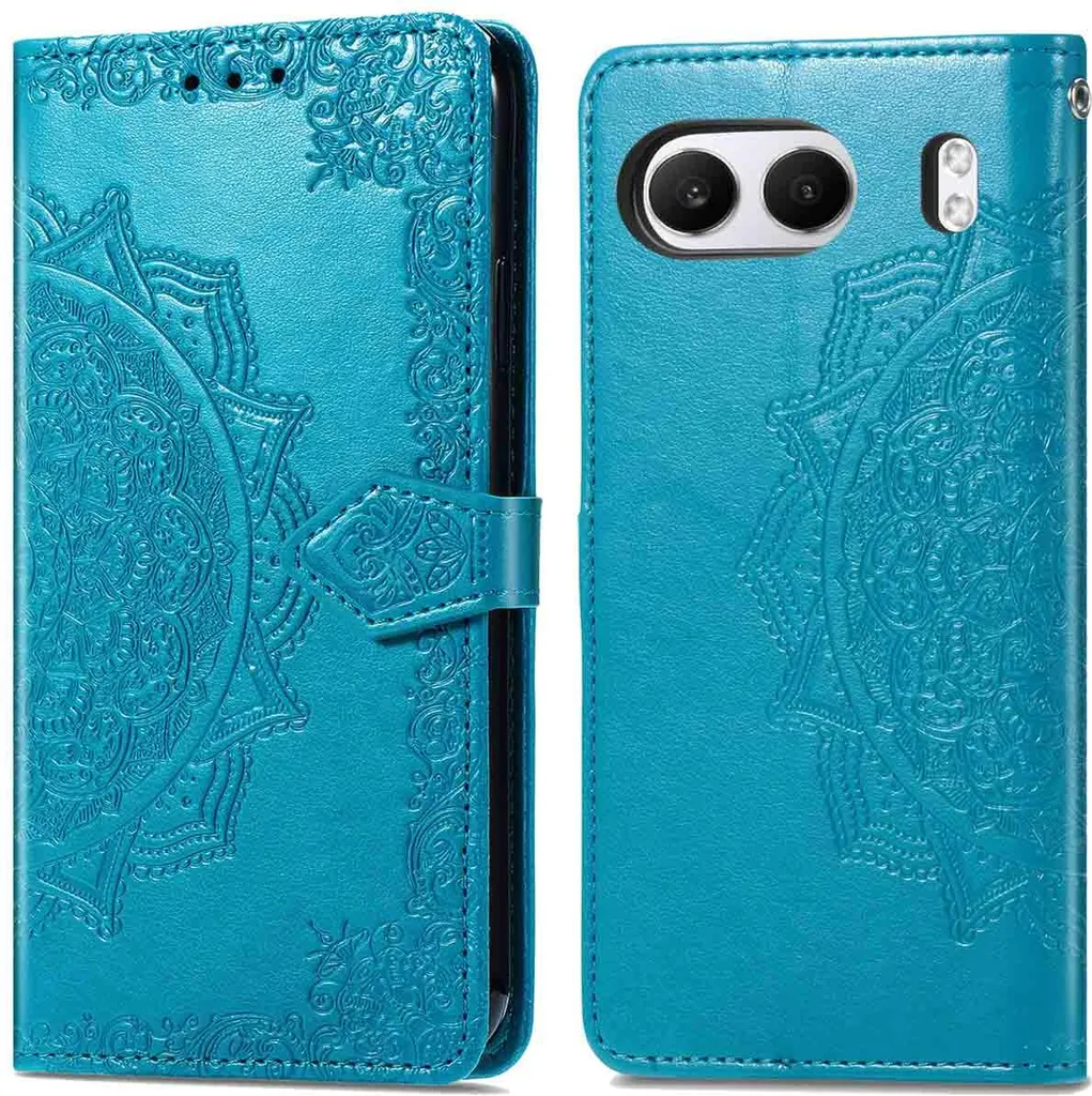 Custodia a libro imoshion Mandala OnePlus Nord 4 - Turchese