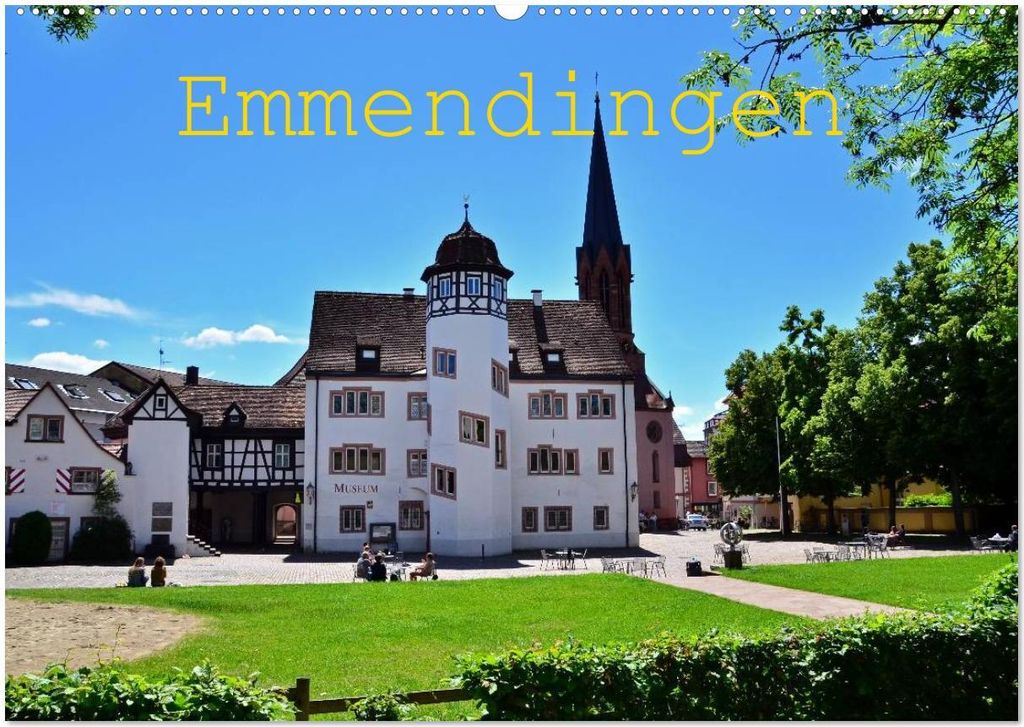 Emmendingen (Wandkalender 2026 DIN A2 quer), CALVENDO Monatskalender