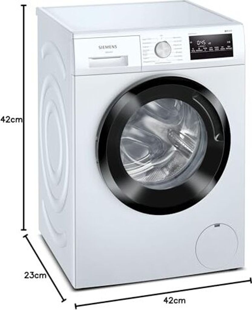 Siemens iQ300, Waschmaschine, Frontlader, 7 kg, 1400 U/min. Produktbild 12