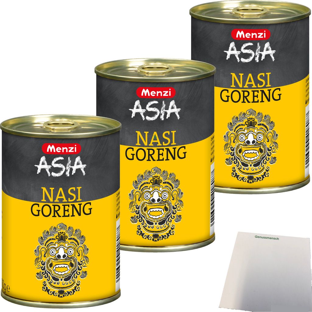 Menzi Nasi Goreng Tafelfertig Würzig-Scharf 3er Pack Produktbild 