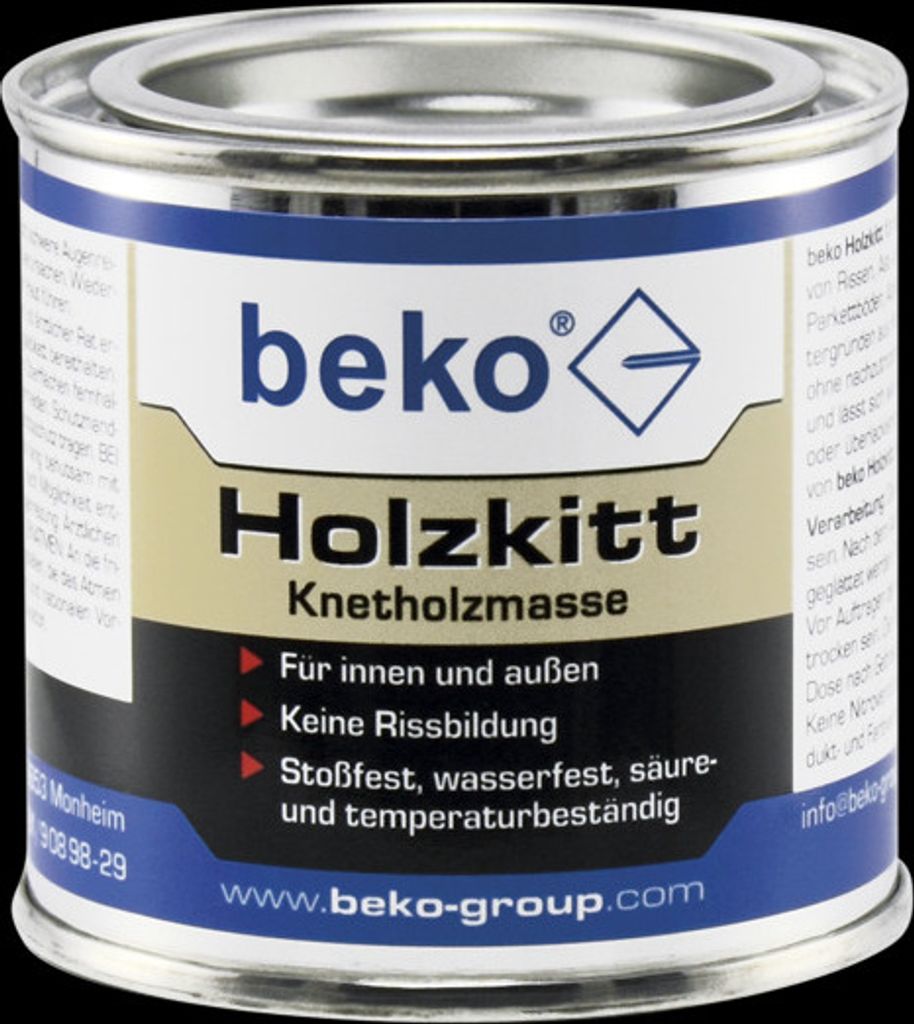 beko Holzkitt Knetholzmasse 110 g, eiche-dunkel 232 05
