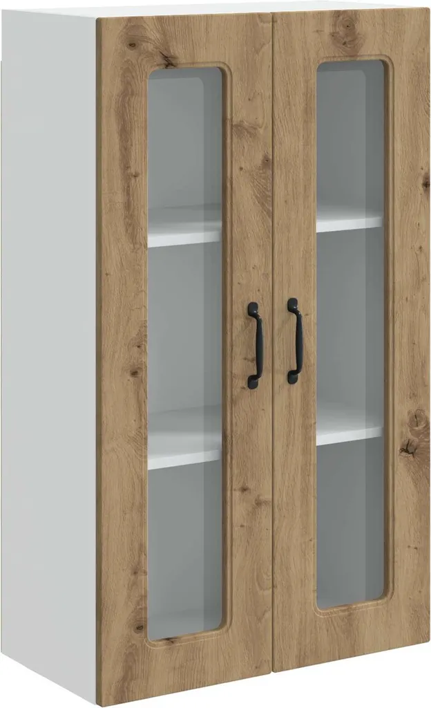 VidaXL Armadio Cucina Artisan Oak 60x31x100cm - Mobile Pensile Rovere