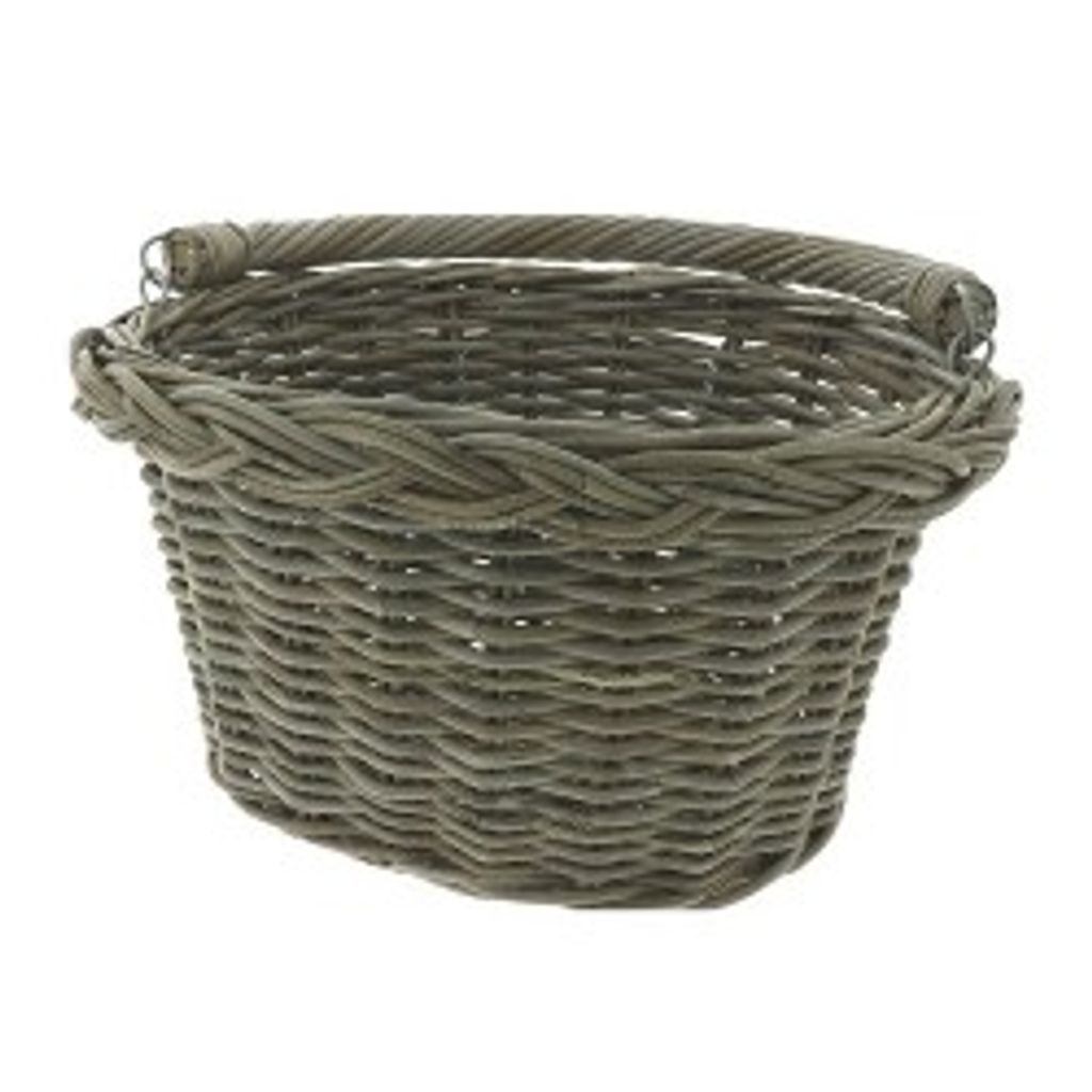 Wicked Basket auf schickem Oval Grau