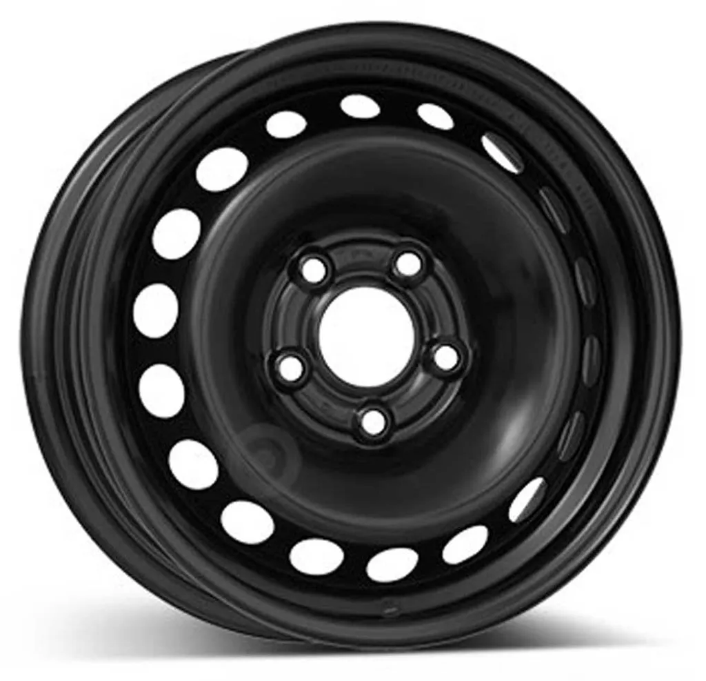 Jante fer noire ALCAR ACCIAIO 5020 6x15 ET35 haute résistance 5x114.3