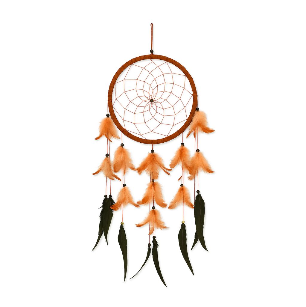Traumfänger - Dreamcatcher Ø 22 cm, Farbe:schwarz